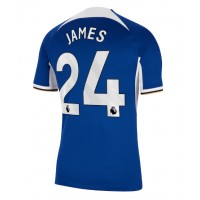 Fotballdrakt Herre Chelsea Reece James #24 Hjemmedrakt 2023-24 Kortermet